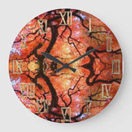 Wall Clock Abstract style  Große Wanduhr