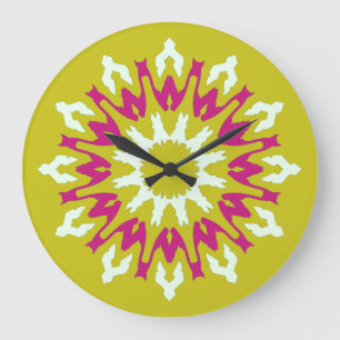 Wall Clock, Ein elegantes, vielfarbiges klassische Große Wanduhr