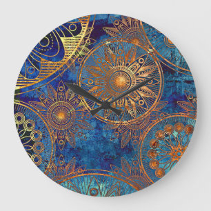 Wall Clock - Gold Große Wanduhr
