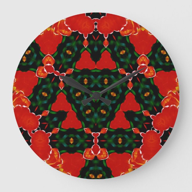 Wall Clock Große Wanduhr (Vorderseite)