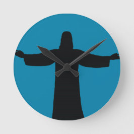 Wall Clock  jesus christ  Runde Wanduhr