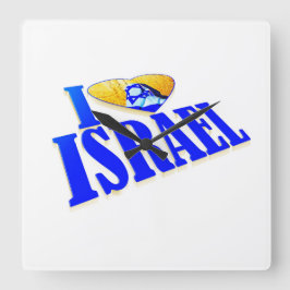 Wall Clock Quadratische Wanduhr