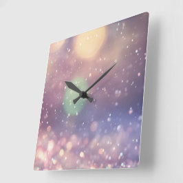WALL CLOCK QUADRATISCHE WANDUHR