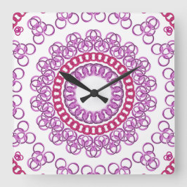 Wall Clock Quadratische Wanduhr
