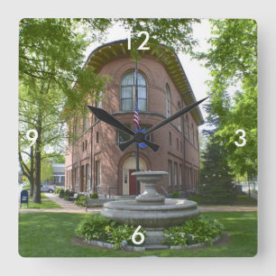 Wall Clock Quadratische Wanduhr