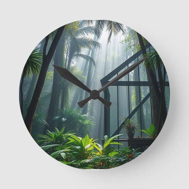 WALL CLOCK RUNDE WANDUHR (Vorderseite)