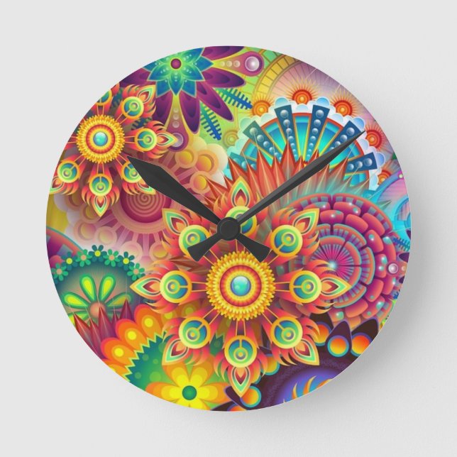 Wall Clock Runde Wanduhr (Vorderseite)