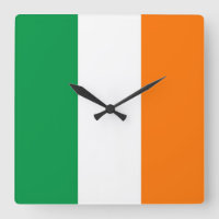 Wall Clock with Flag