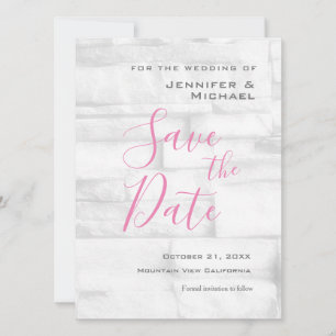 Wall-Design Hochzeit Beruflich Minimalistisch mode Save The Date