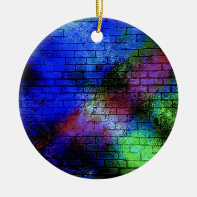 Wall Graffiti Keramikornament (Vorne)