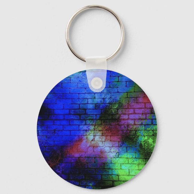 Wall Graffiti Schlüsselanhänger (Vorderseite)