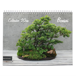 Wall-Kalender mit Bonsai Kalender