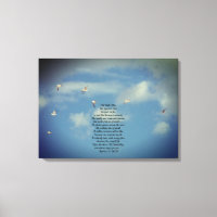 WALL LEINWAND ALTE SAILOR POEM STIL