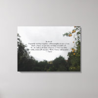 WALL LEINWAND THE SUARCH POEM STIL