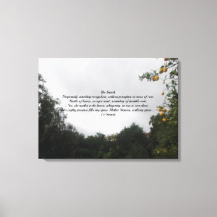 WALL LEINWAND THE SUARCH POEM STIL