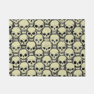 Wall o’ Skulls Fußmatte