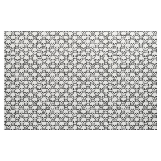 Wall o’ Skulls Stoff (Fat Quarter (45,7 x 55,9 cm))
