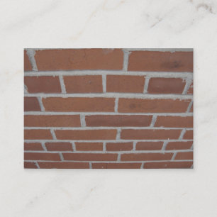 Wall of Bricks Business Card Visitenkarte