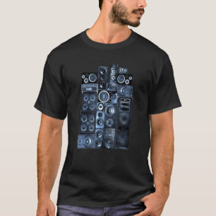 WALL OF SOUND - music - Lautsprecher - amp - Stere T-Shirt