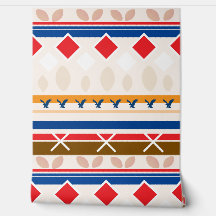Wall Paper - Teepee Colourful Design