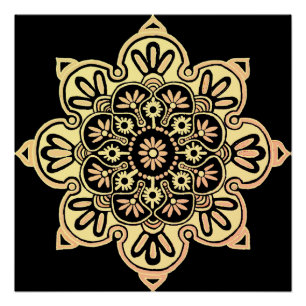 Wall Poster Boho Medallion