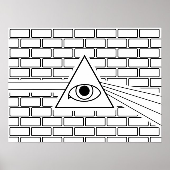 Wall Prism Eye Poster (Vorne)