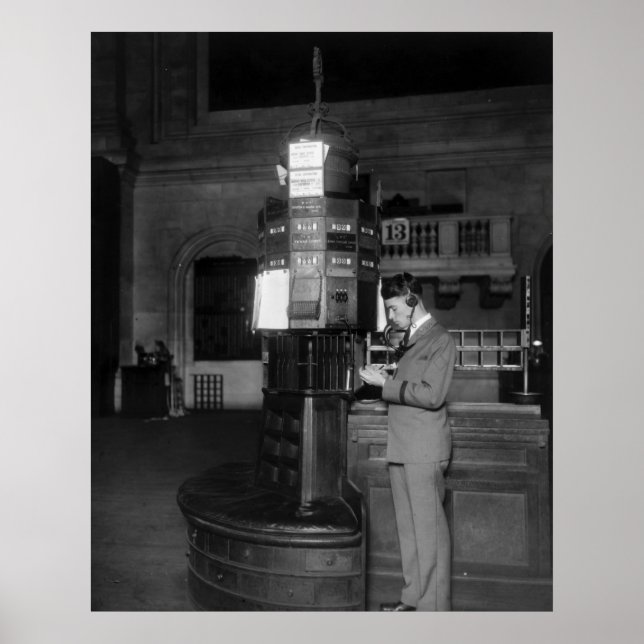 Wall Street, 1928 Poster (Vorne)