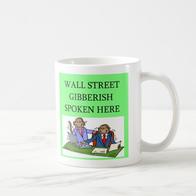 Wall Street Börseinvestor Kaffeetasse (Rechts)