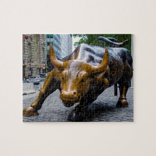 Wall Street Bull (Horizontal)