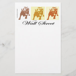 Wall Street Bull Market Briefpapier