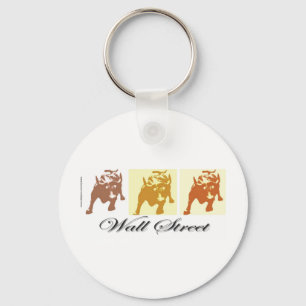 Wall Street Bull Market Schlüsselanhänger