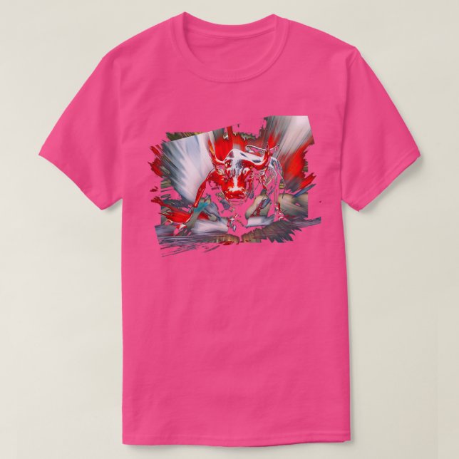 Wall Street Bull Market T-Shirt (Design vorne)