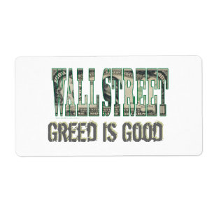 Wall Street/Gier ist gut