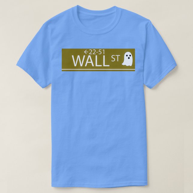 Wall Street mit Baby Ghost T-Shirt (Design vorne)