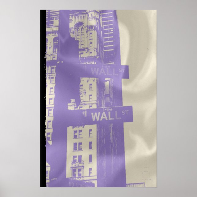Wall Street Nyc Poster (Vorne)