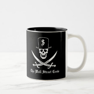 Wall Street-Piraten Zweifarbige Tasse