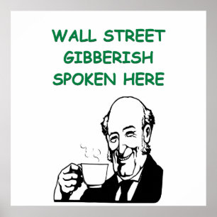 wall street poster