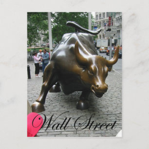 Wall Street Postkarte