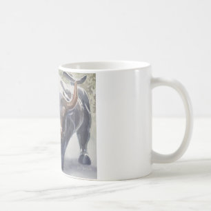 Wall Street Stier durch Paul Jackson Kaffeetasse