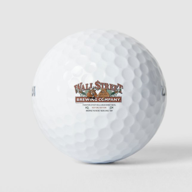 WALL-STRRET-BREWING- GOLFBALL (Vorderseite)