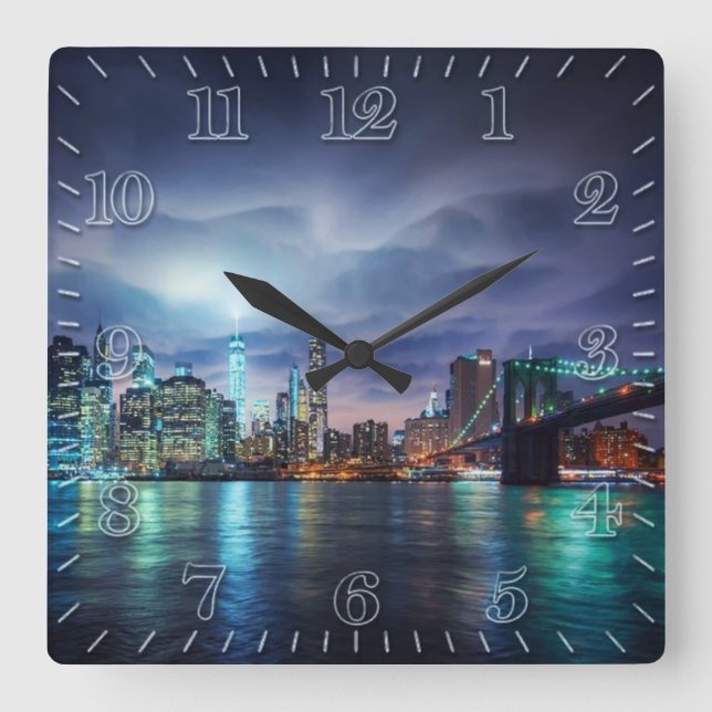 Wall-Uhr Anpassen der Wanduhr (Vorderseite)