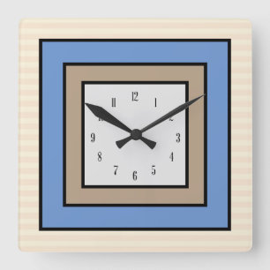 Wall-Uhr der klassischen Quadrate Quadratische Wanduhr