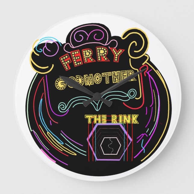 Wall-Uhr Große Wanduhr (Vorderseite)