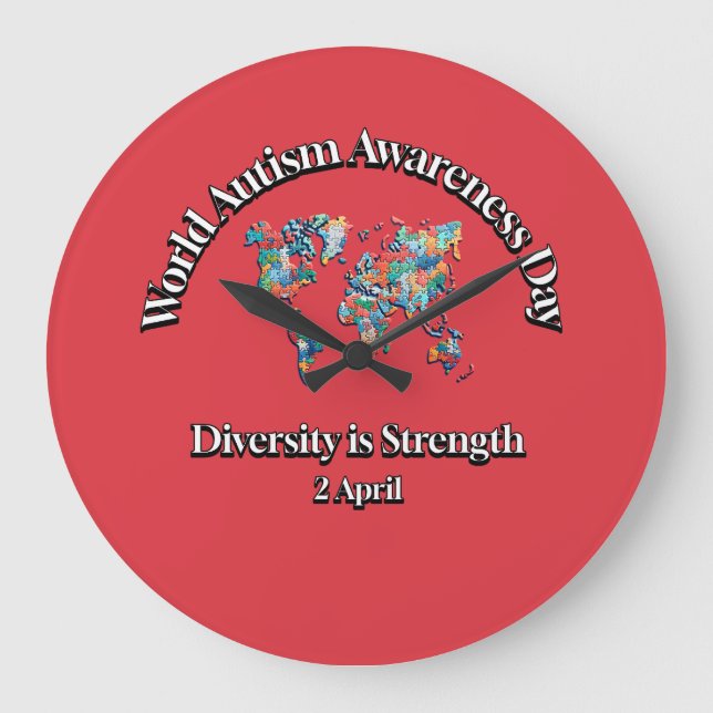 Wall-Uhr Große Wanduhr (Vorderseite)