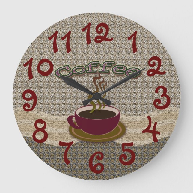 Wall-Uhr Große Wanduhr (Vorderseite)