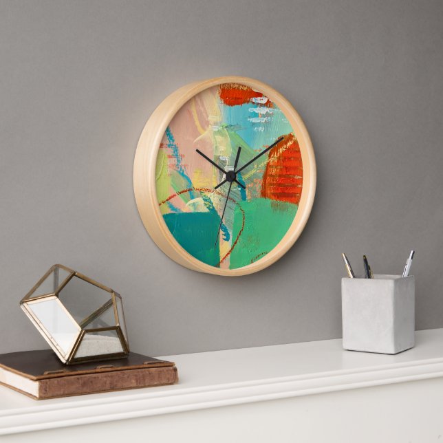 Wall-Uhr im Spielplatzdesign Uhr (Büro)