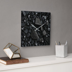 Wall-Uhr Quadratische Wanduhr