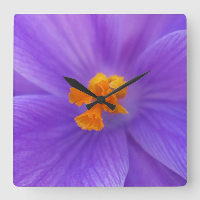 Wall-Uhr Quadratische Wanduhr (Vorderseite)