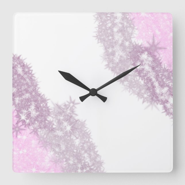 Wall-Uhr Quadratische Wanduhr (Vorderseite)