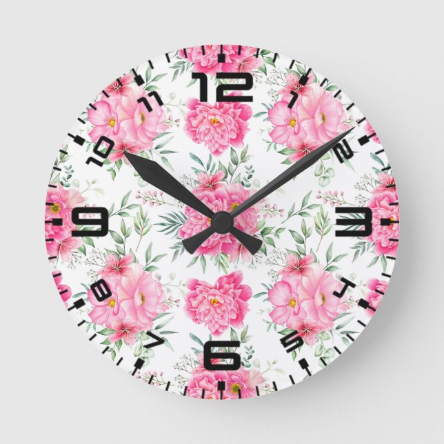 Wall-Uhr Runde Wanduhr (Vorderseite)